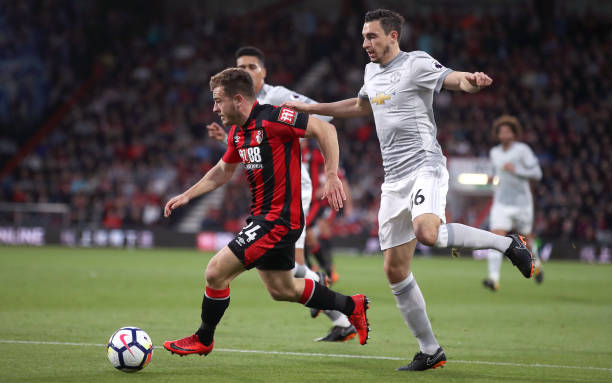 在足球中的 在足球中的